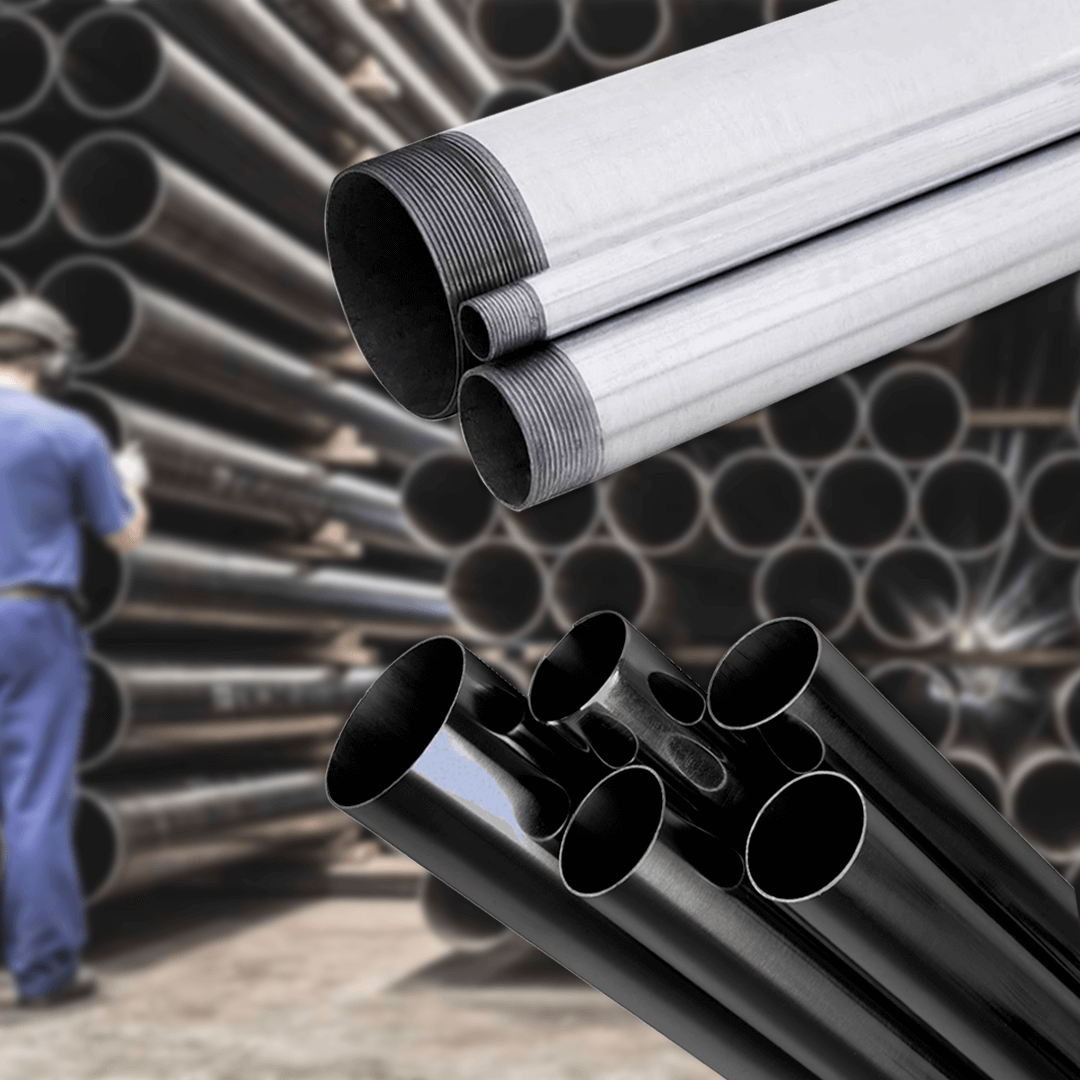 Diferenças entre tubos de aço carbono e tubos galvanizados | Tubos Oliveira