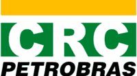 Logotipo do Certificado CRC Petrobras, com as letras CRC em branco e fundo nas cores institucionais do Brasil.